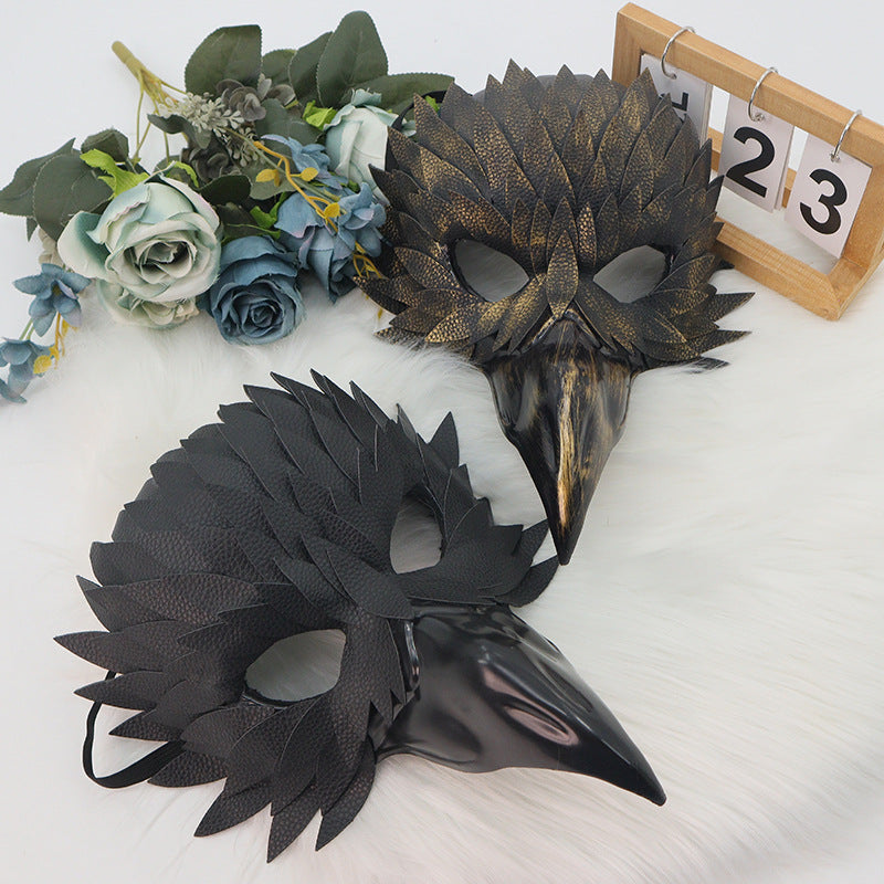 Halloween Delicate Bird Mouth Mask Masquerade