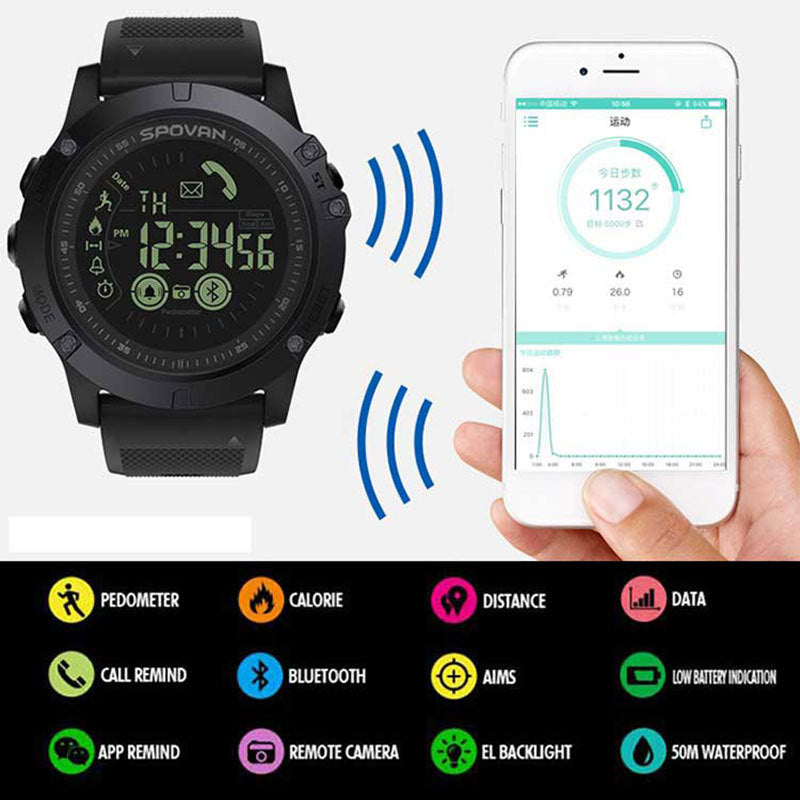 step tracking smart watch