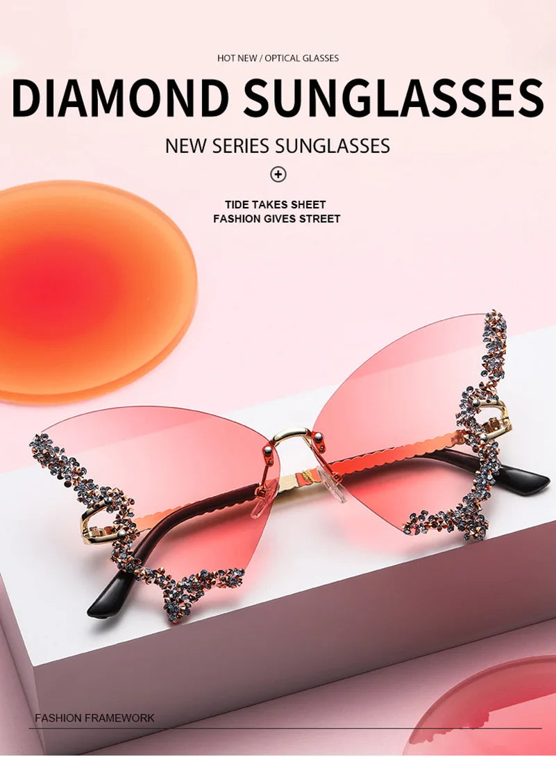 Stylish UV400 sunglasses with metal frame