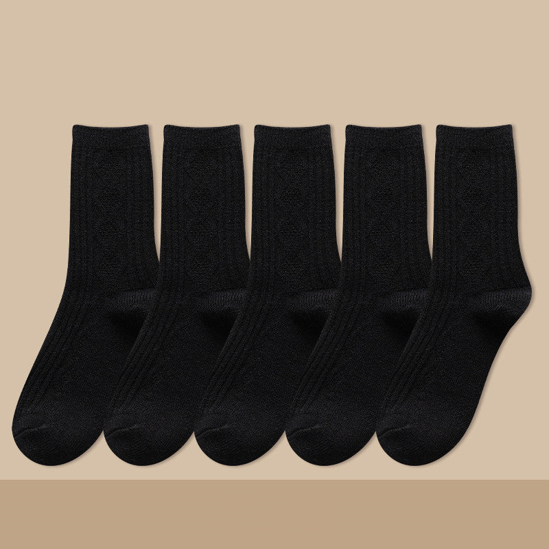Thickened Cashmere Long Socks For Women Warm Pile