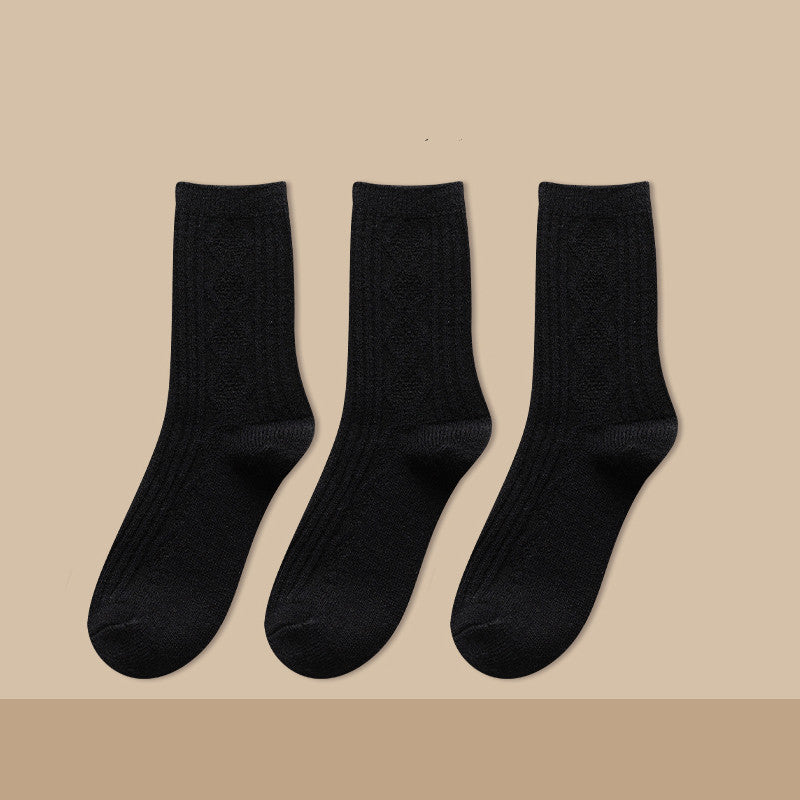 Thickened Cashmere Long Socks For Women Warm Pile