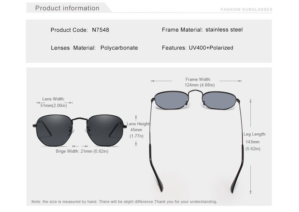Stylish men’s eyewear – UV protection included
