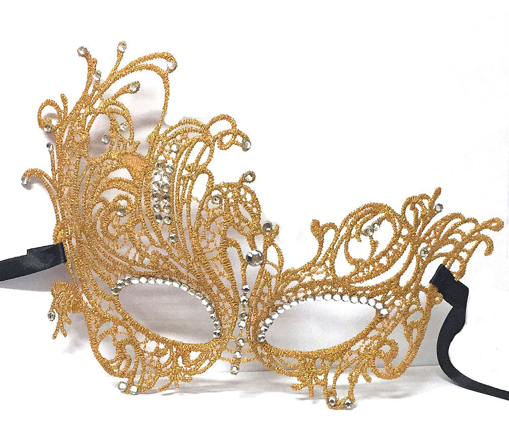 Masquerade lace blindfold