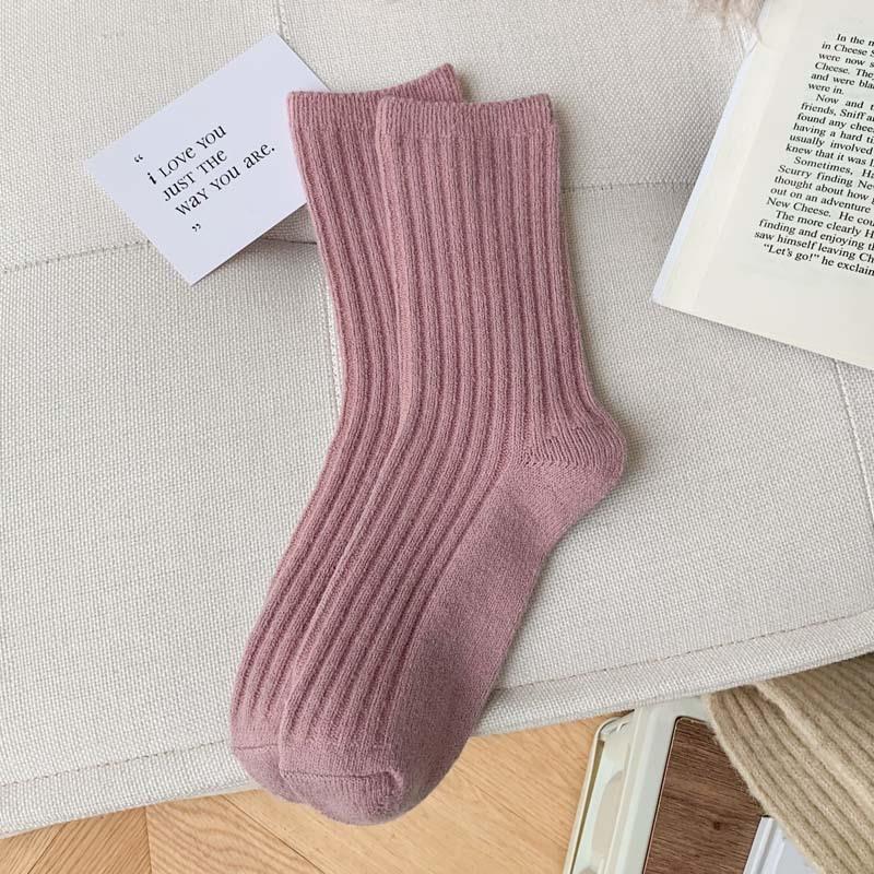 Autumn And Winter New Wool Cashmere Socks Children
