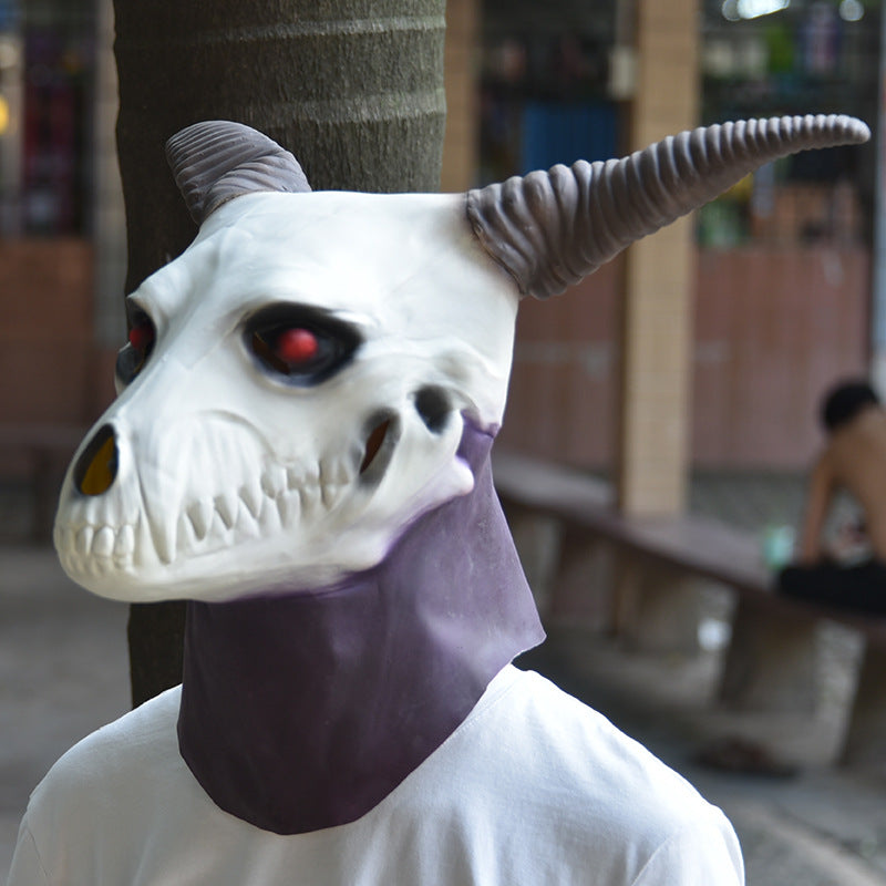 Goat Latex Mask Masquerade Party Headgear