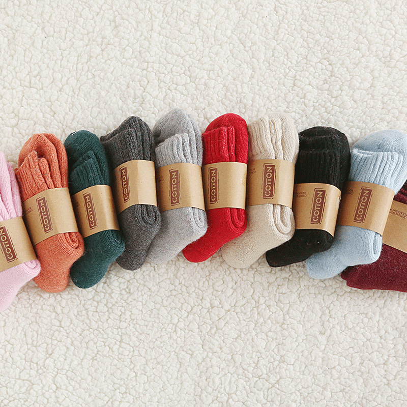 Super thick warm rabbit wool socks
