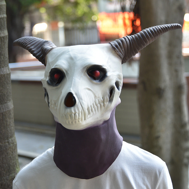 Goat Latex Mask Masquerade Party Headgear