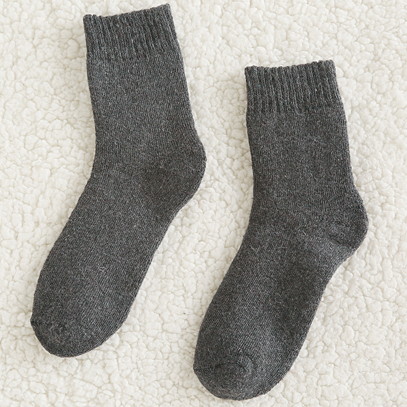 Super thick warm rabbit wool socks
