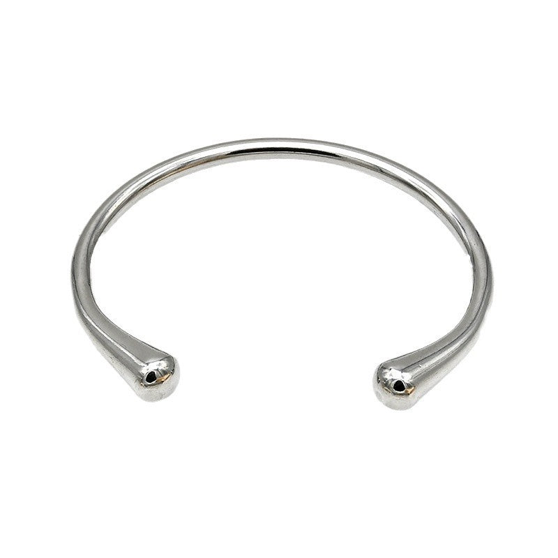 18K Gold Plated Simple Drop Shape Titanium Steel Bracelet