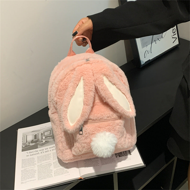 Women's Cute Rabbit Ears Bags Fashion Mini Backpack Kids - Fashioinista