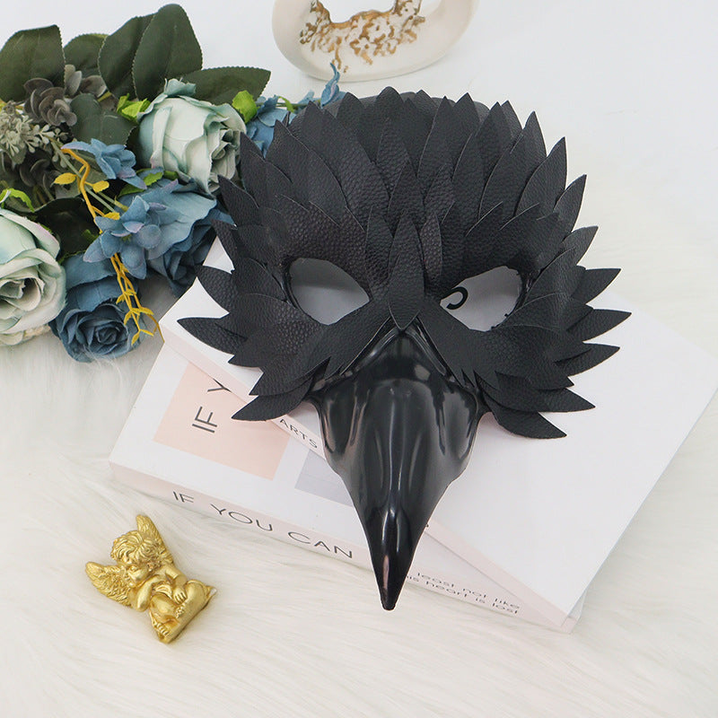Halloween Delicate Bird Mouth Mask Masquerade