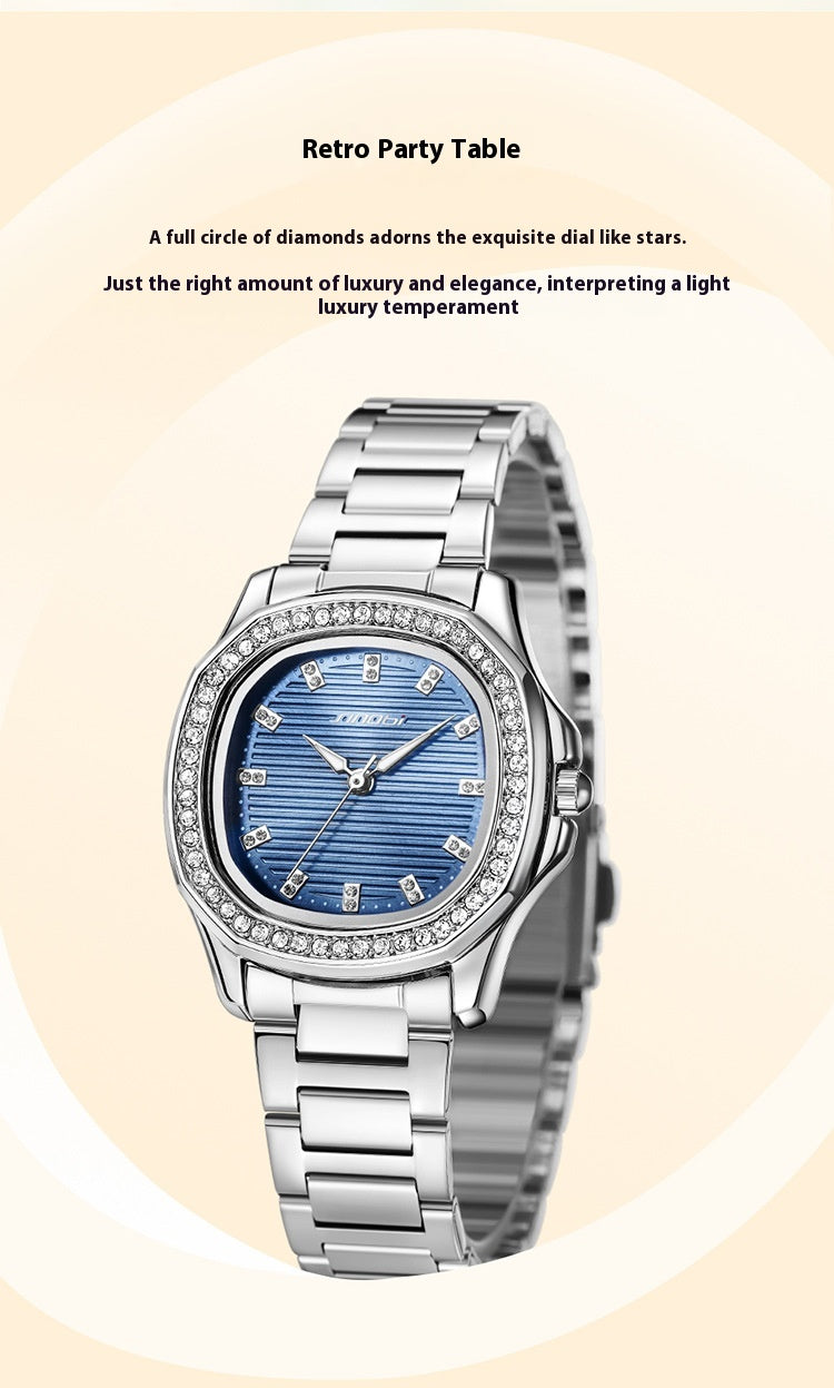 women's waterproof quartz watch
