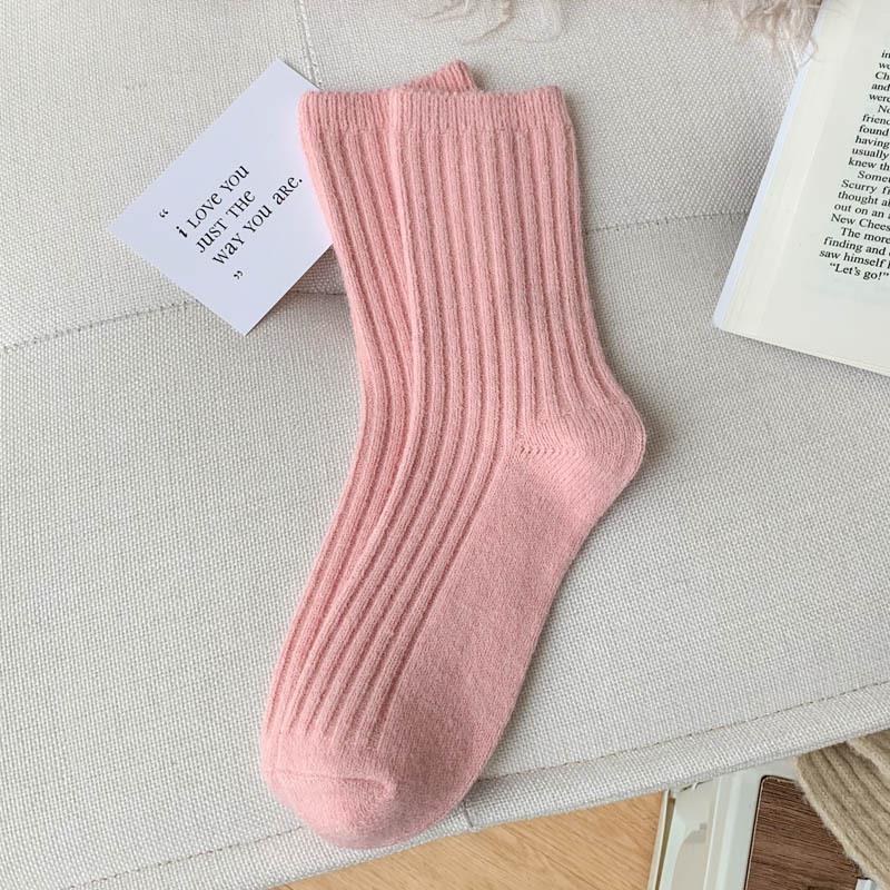 Autumn And Winter New Wool Cashmere Socks Children
