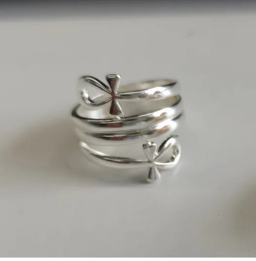 Egyptian Cross Ring