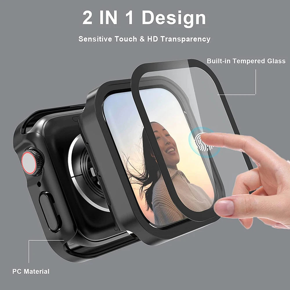 Apple Watch bumper case with built in screen protector - view 10