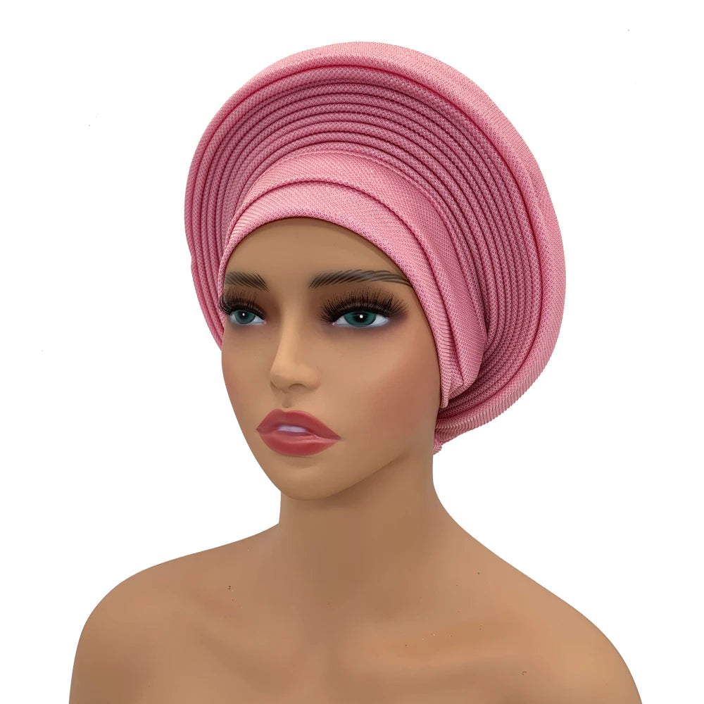 Ready made African gele headtie turban - view 3