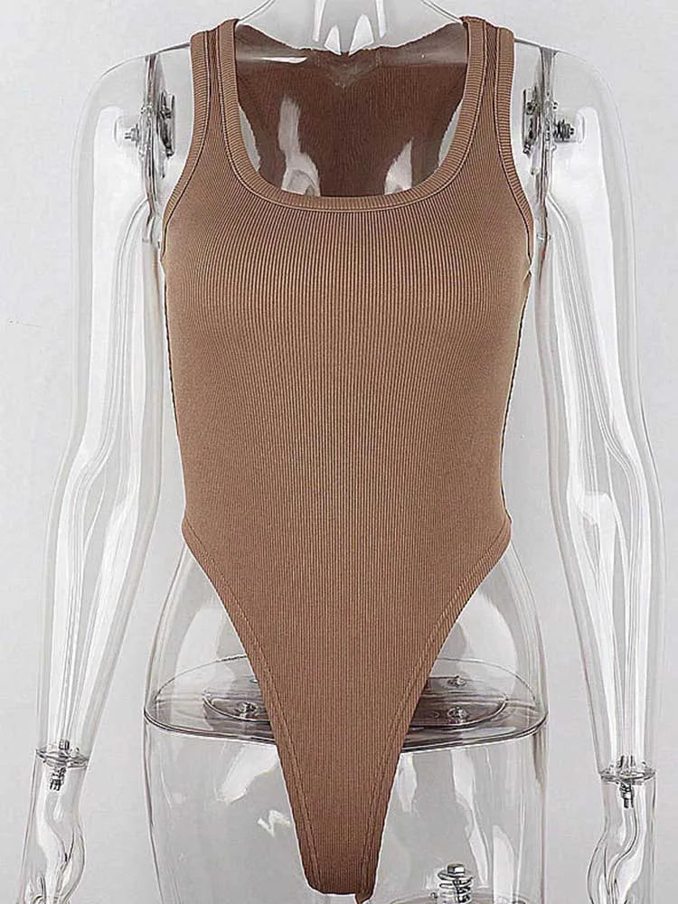 Knit Sleeveless Bodysuit