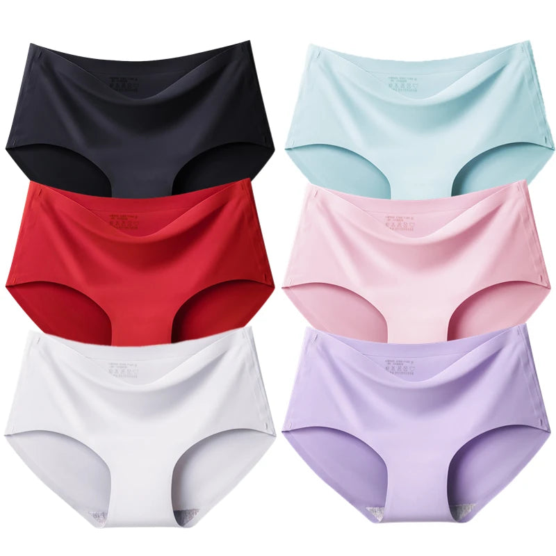 Six pack of seamless low rise briefs - view 7