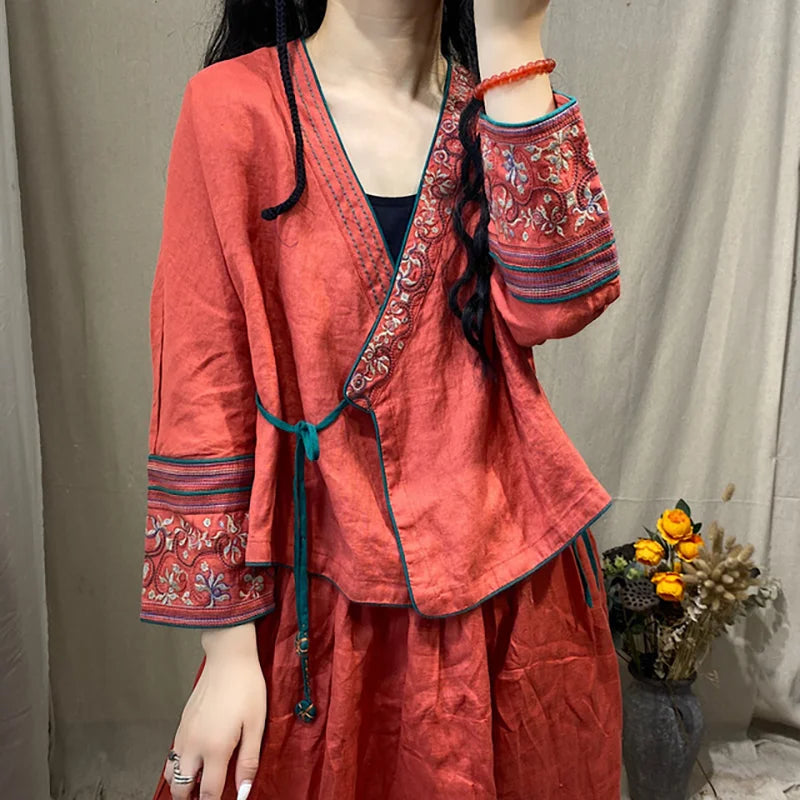 Elevate Style with Vintage Women's Cheongsam Top - Fashioinista