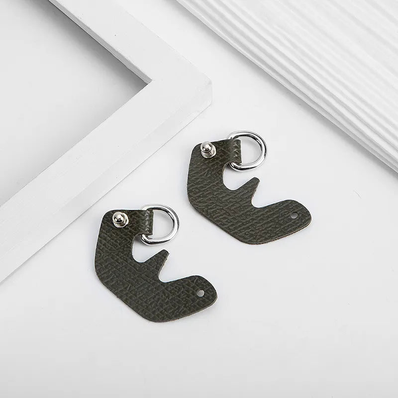 Punch free leather bag conversion strap set for a mini handbag - view 7