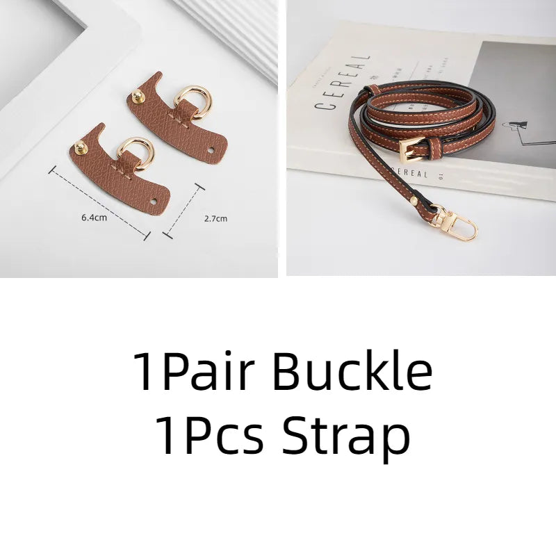 Punch free leather bag conversion strap set for a mini handbag - view 27