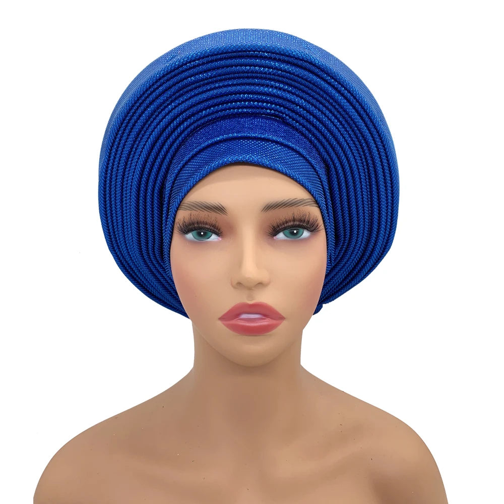 Ready made African gele headtie turban - view 14