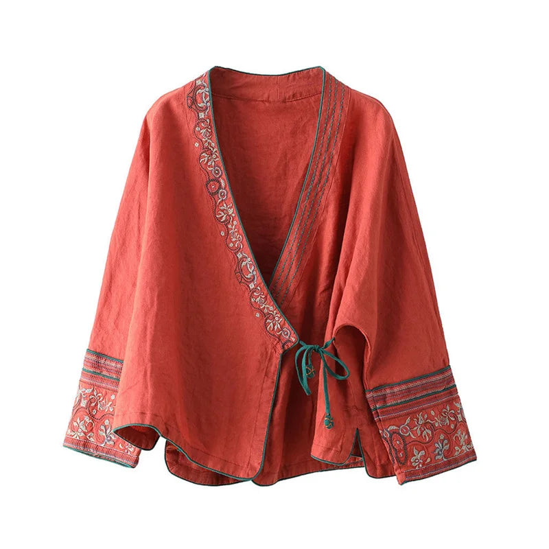 Elevate Style with Vintage Women's Cheongsam Top - Fashioinista