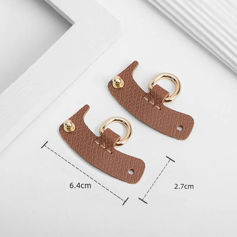 Punch free leather bag conversion strap set for a mini handbag - view 12