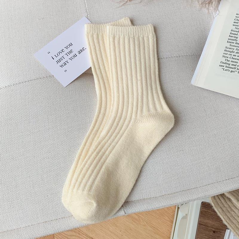 Autumn And Winter New Wool Cashmere Socks Children