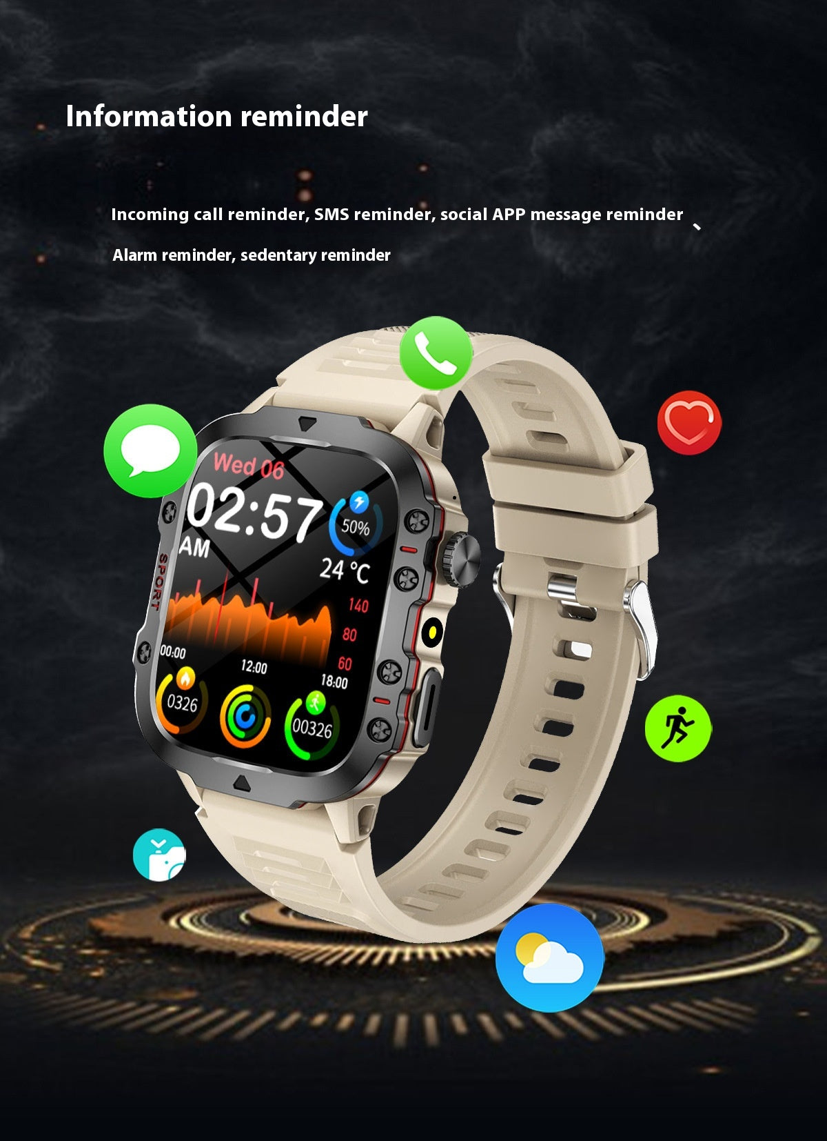 outdoor smart watch for men