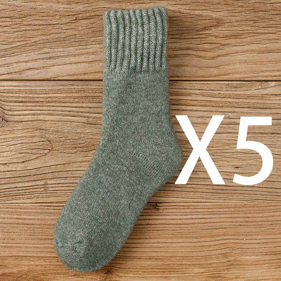 Wool Socks Women's Winter Warm Thickening
