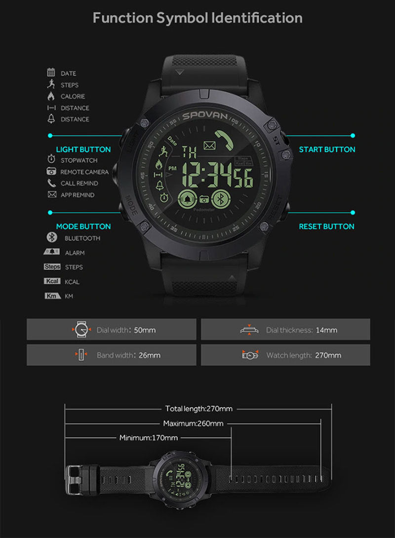 outdoor leisure smart watch