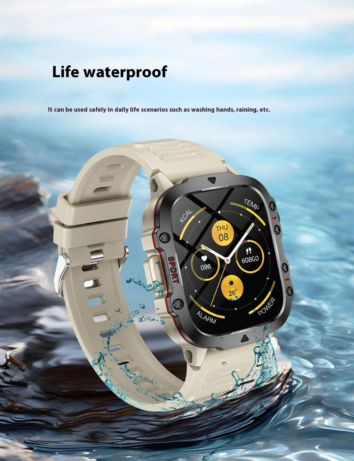 waterproof outdoor smart watch