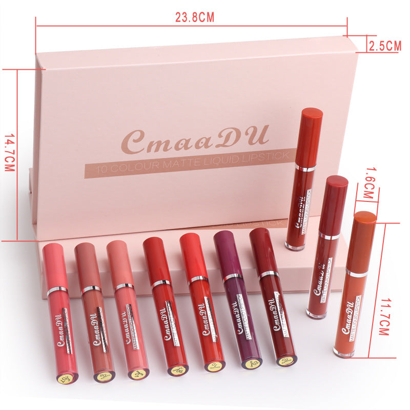 Women's Non-stick Cup Waterproof Matte Lipstick - Fashioinista