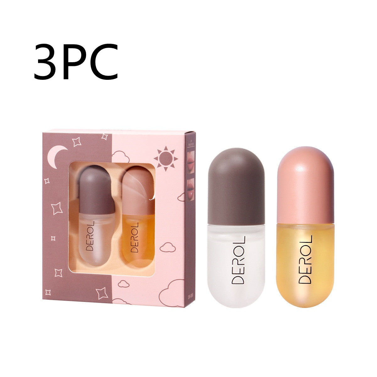 Day Night Instant Volume Lip Plumper Oil Clear Lasting Nourishing Repairing Reduce Lip Fine Line Care Lip Beauty Cosmetic - Fashioinista