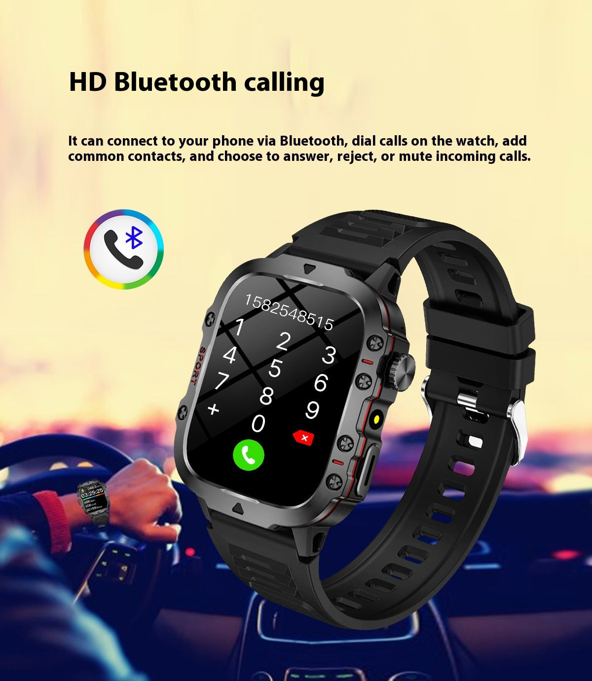 outdoor smart watch for men