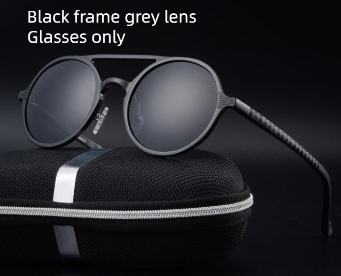 Retro Aluminum Magnesium Sunglasses