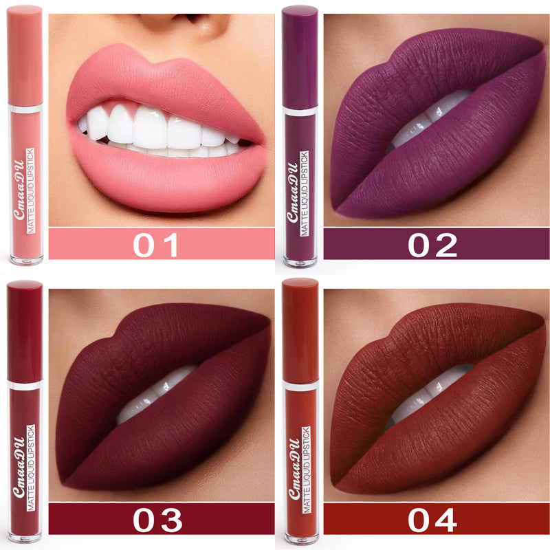 Women's Non-stick Cup Waterproof Matte Lipstick - Fashioinista