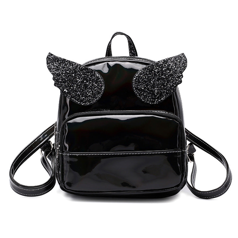 Fashion Cute Laser Sequins Backpacks with Sequins Angle Wings - Fashioinista