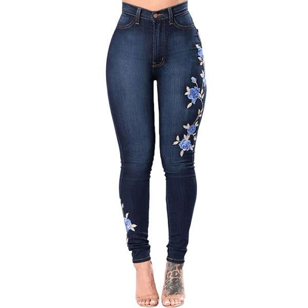 Ripped Jeans For Women 2021 Women Jeans Pencil Pants Denim Jeans - Fashioinista