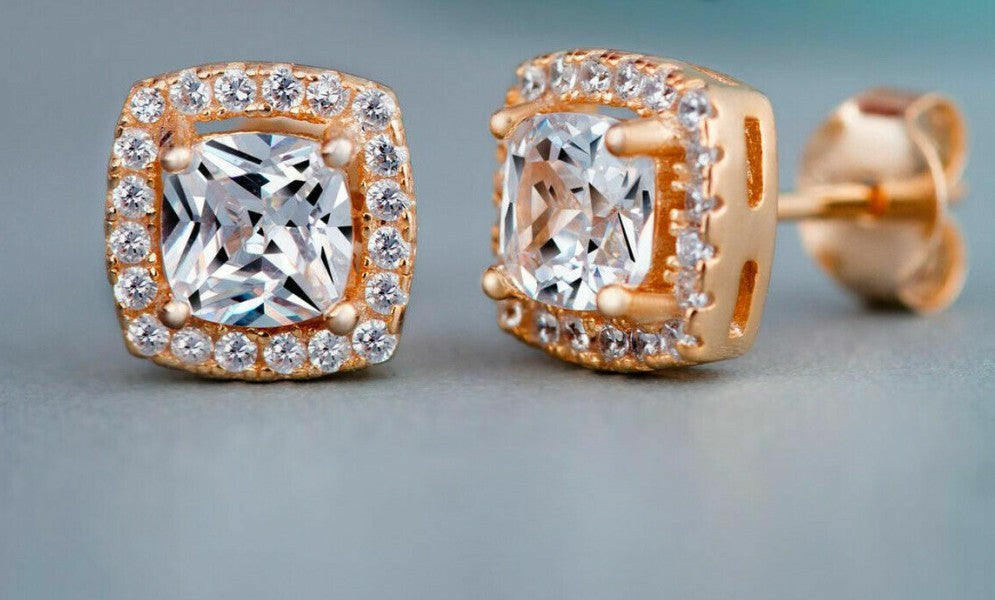 Personalized Earrings Creative Crystal Zircon Earrings For Women