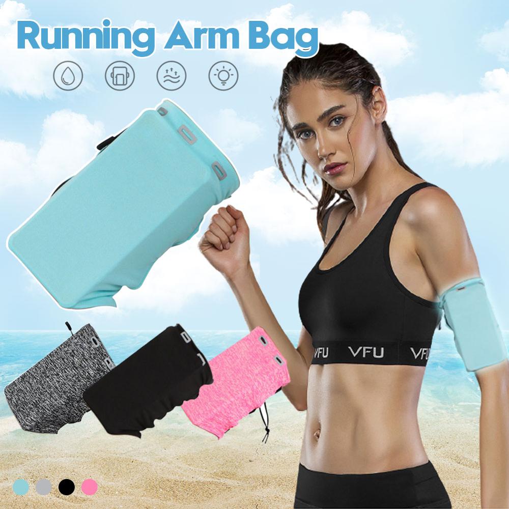 Outdoor Sports Phone Arm Holder Universal Armband Bags Running Yoga Training Comfortable Pouch Wallet Card Phone Cases - Fashioinista