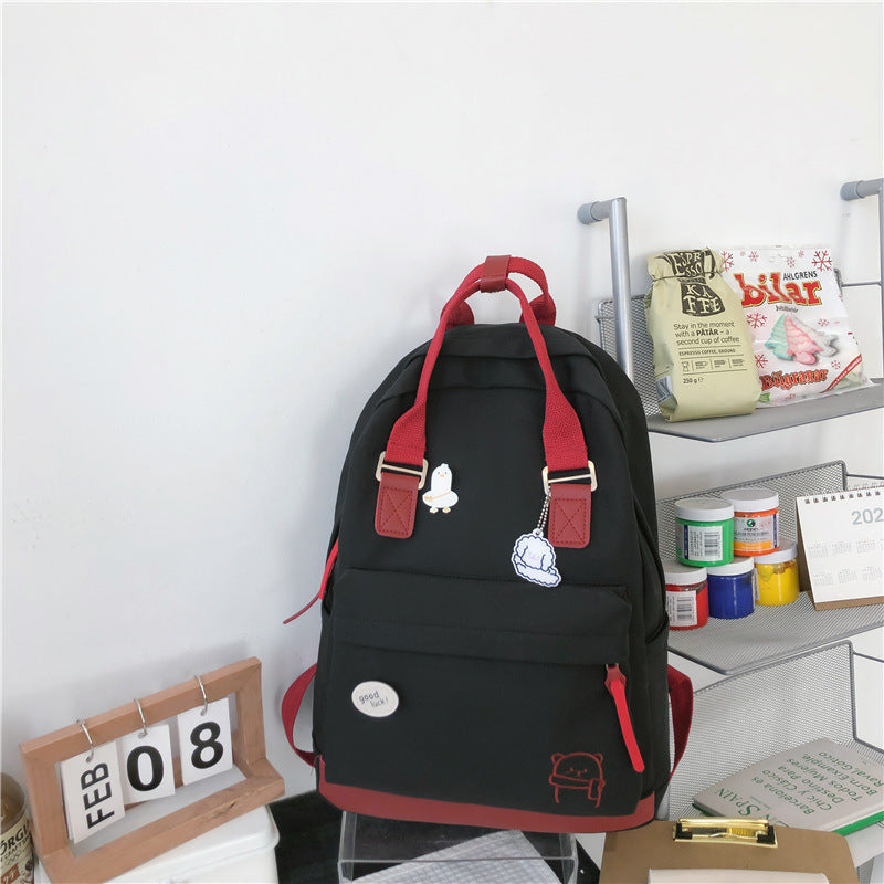 New Summer Harajuku Backpack Nylon Women Backpacks Fashion Simple Anti Theft School Bags - Fashioinista