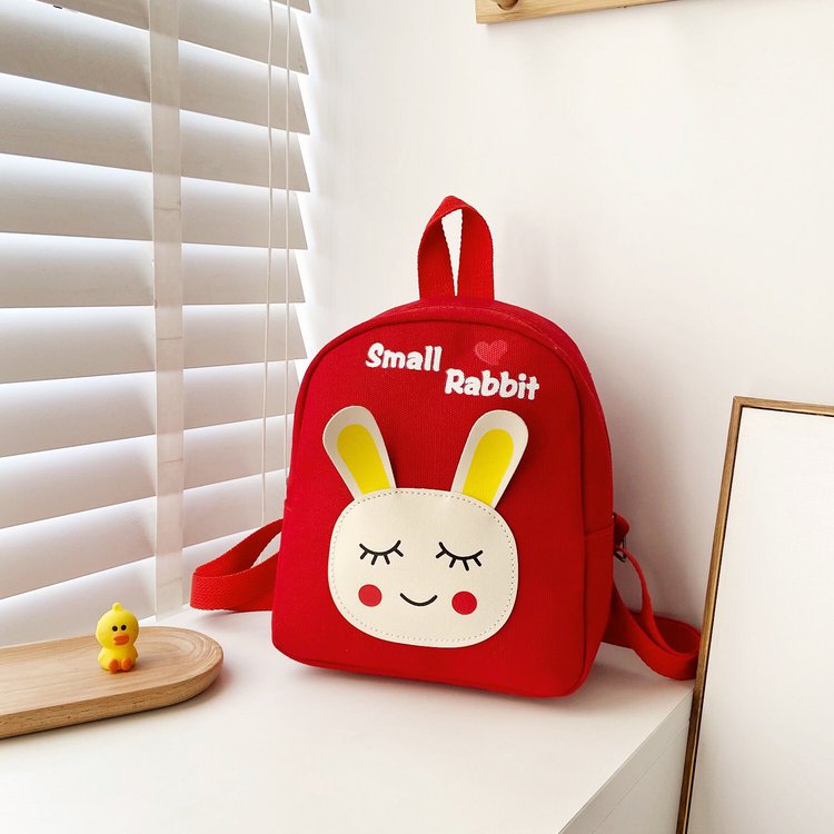 Children's Bags Girls Canvas Backpacks Cute Cartoon Girls Backpacks - Fashioinista