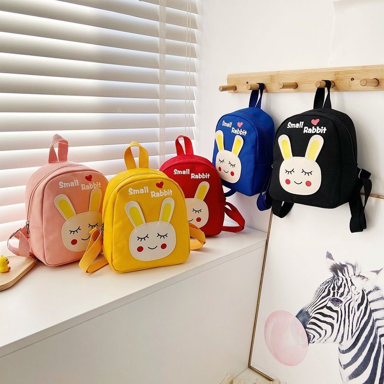 Children's Bags Girls Canvas Backpacks Cute Cartoon Girls Backpacks - Fashioinista