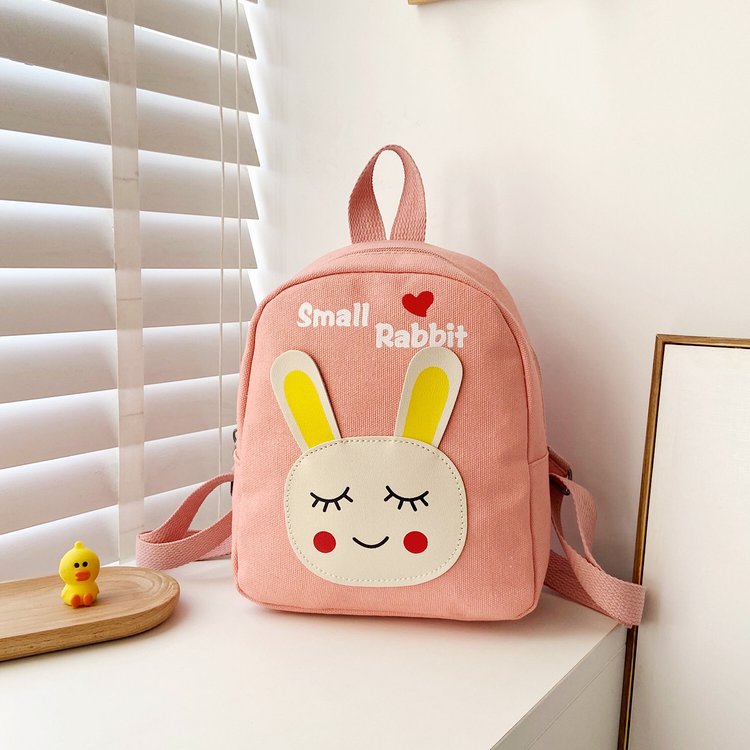 Children's Bags Girls Canvas Backpacks Cute Cartoon Girls Backpacks - Fashioinista