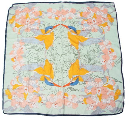 Fashion Silk Scarves Female Printing Hijab - Fashioinista