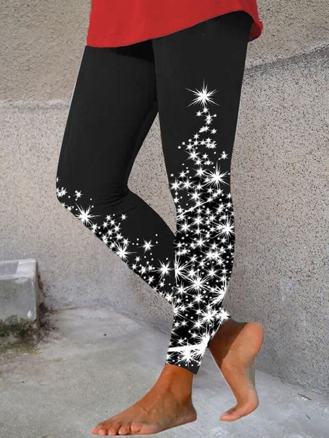 Floral Print Slim Fit Skinny Bootcut Trousers Women's Clothing - Fashioinista