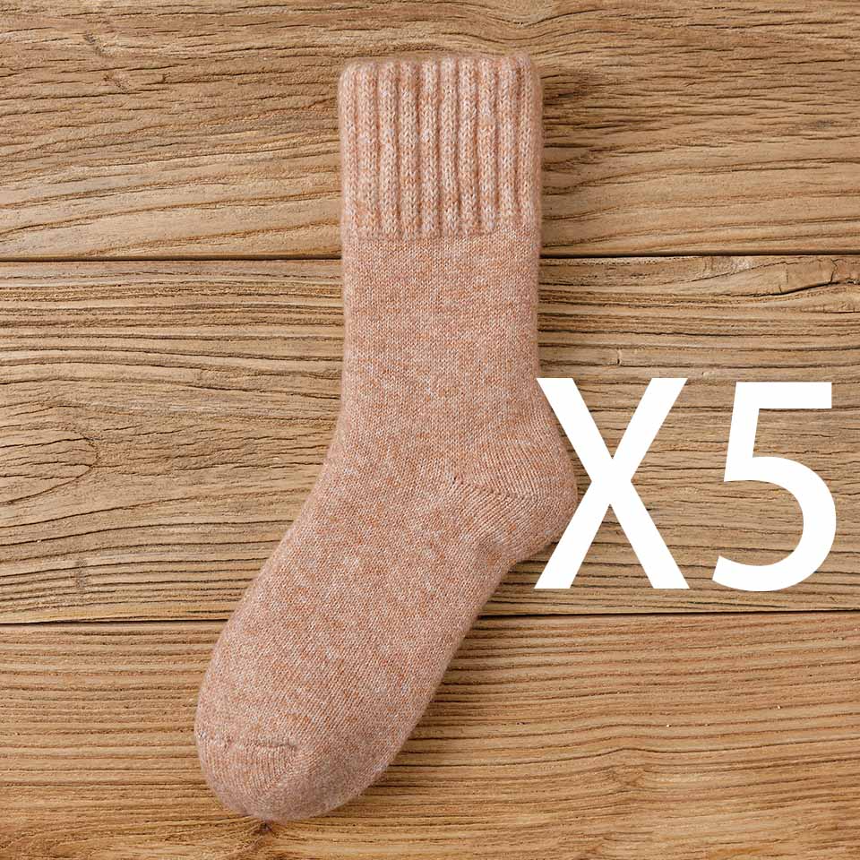 Wool Socks Women's Winter Warm Thickening