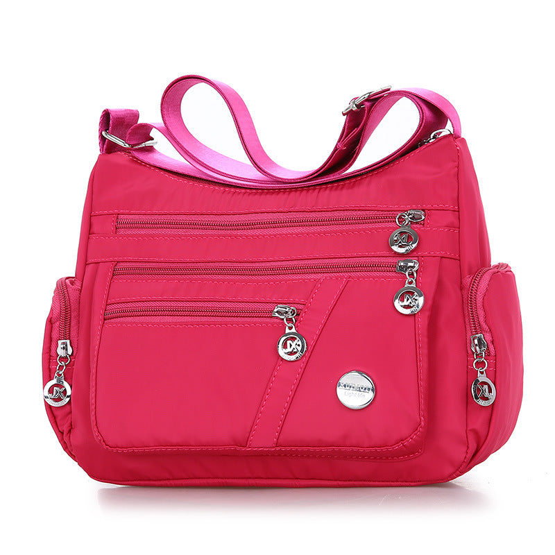 Women Shoulder Bag Multi-pocket Design Waterproof Casual High Capacity Crossbody Bag - Fashioinista